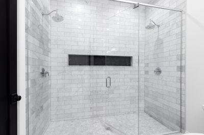 Wide Glass Walk-In Showers
